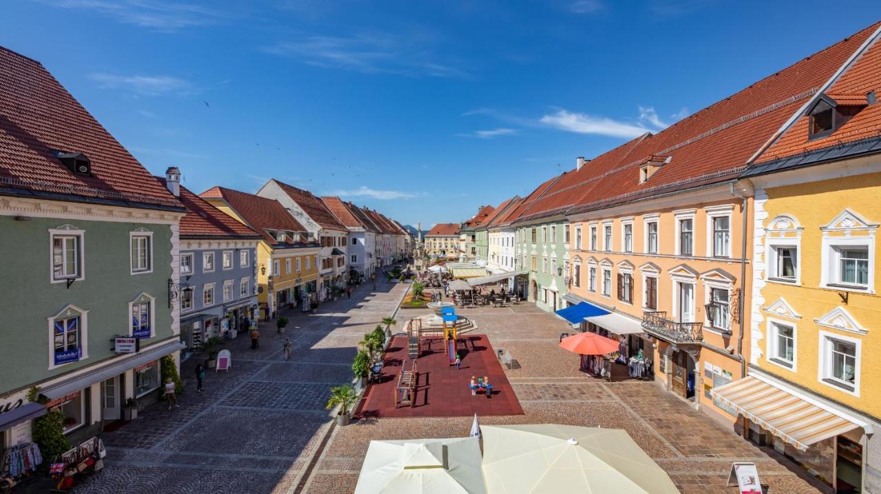 Perfekte Lage! Ganze Wohnung Burgblick Residenz Sankt Veit an der Glan Eksteriør bilde