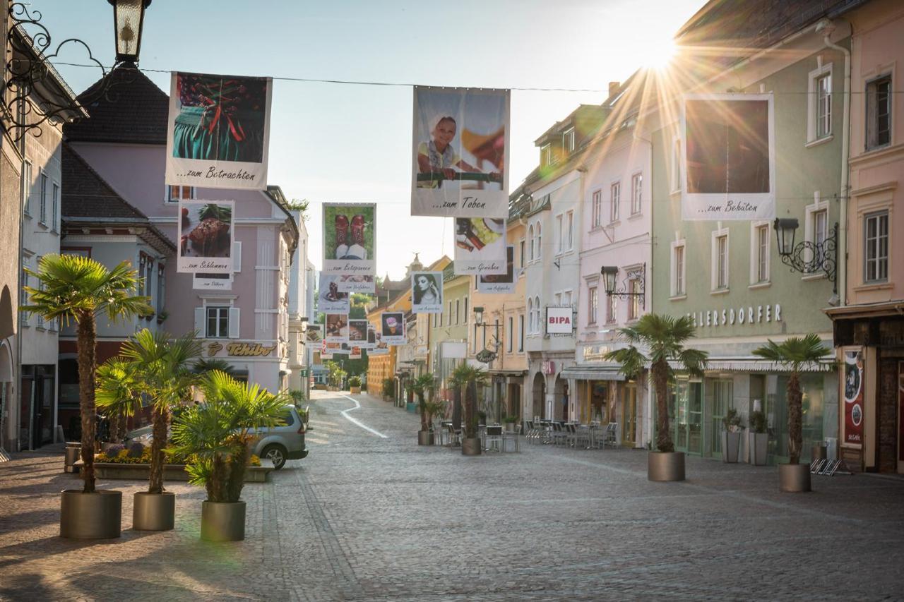 Perfekte Lage! Ganze Wohnung Burgblick Residenz Sankt Veit an der Glan Eksteriør bilde